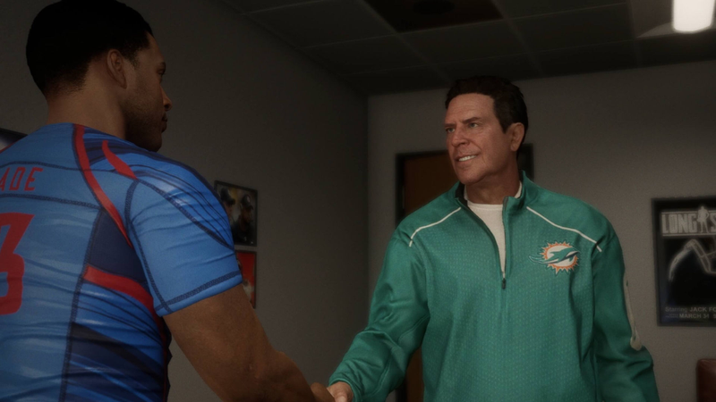 Former quarterback Dan Marino has a significant role in Madden’s Longshot mode.